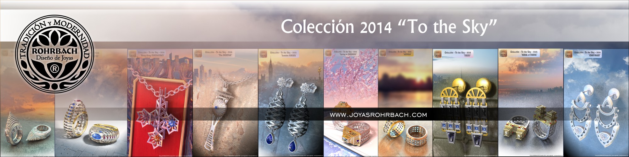 Colección To the Sky 2014 ROHRBACH ® Maestro joyero diseñador de joyas