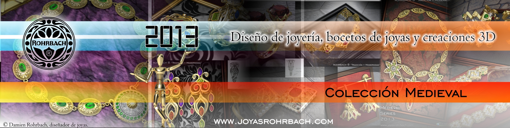 Colección Medieval 2013 ROHRBACH ® Maestro joyero diseñador de joyas