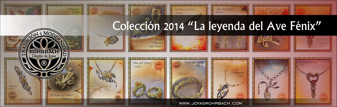 Colección El Ave Fénix 2014 ROHRBACH ® Maestro joyero diseñador de joyas